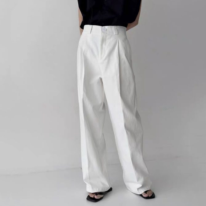 Wide Khaki Pant - Hình ảnh 2