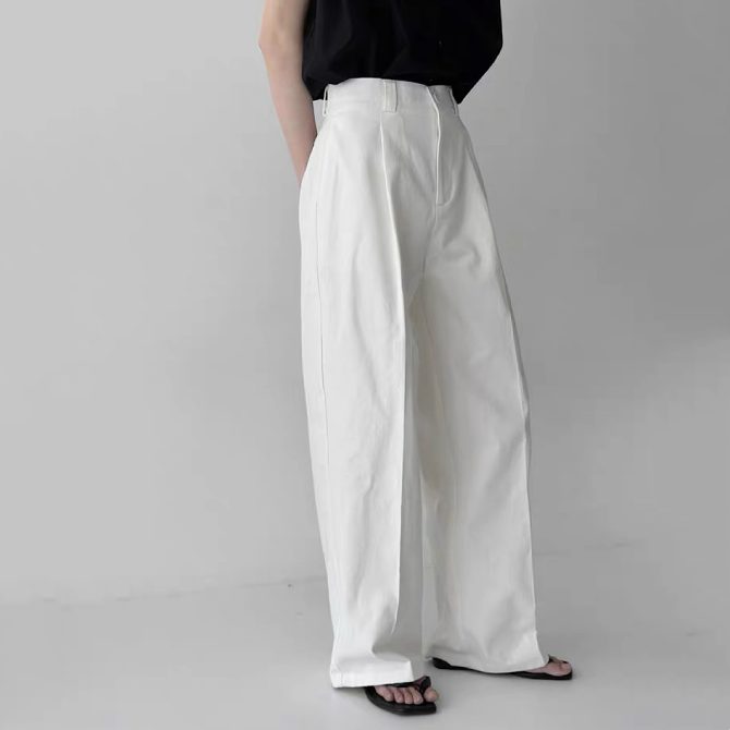 Wide Khaki Pant - Hình ảnh 4