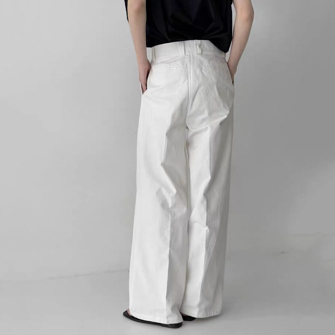 Wide Khaki Pant - Hình ảnh 5