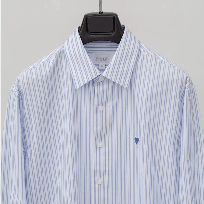 Stripes Heart Shirt - Hình ảnh 2